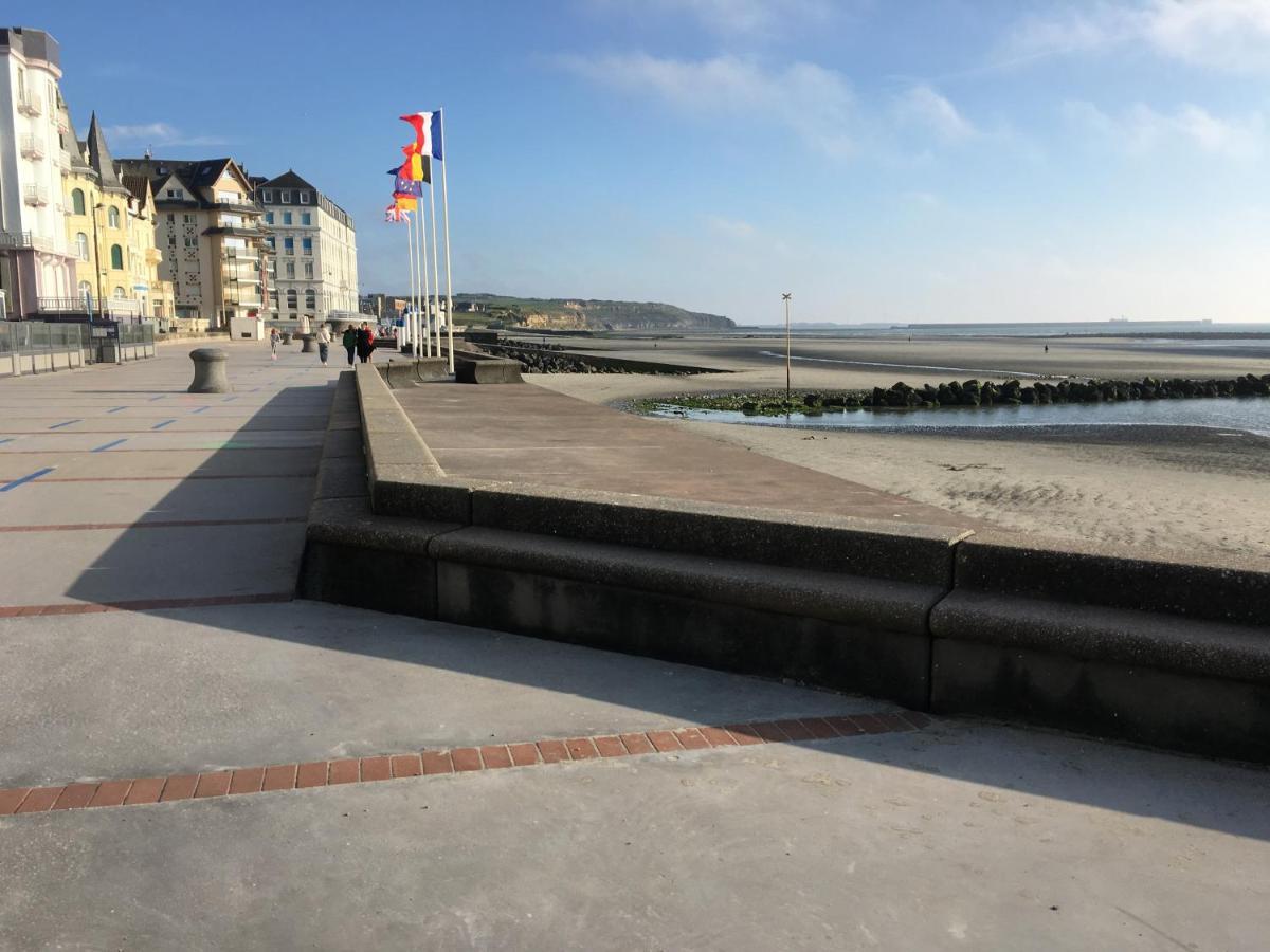"Appartement Sur Digue" Proche De La Plage Avec Wifi Wimereux Kültér fotó