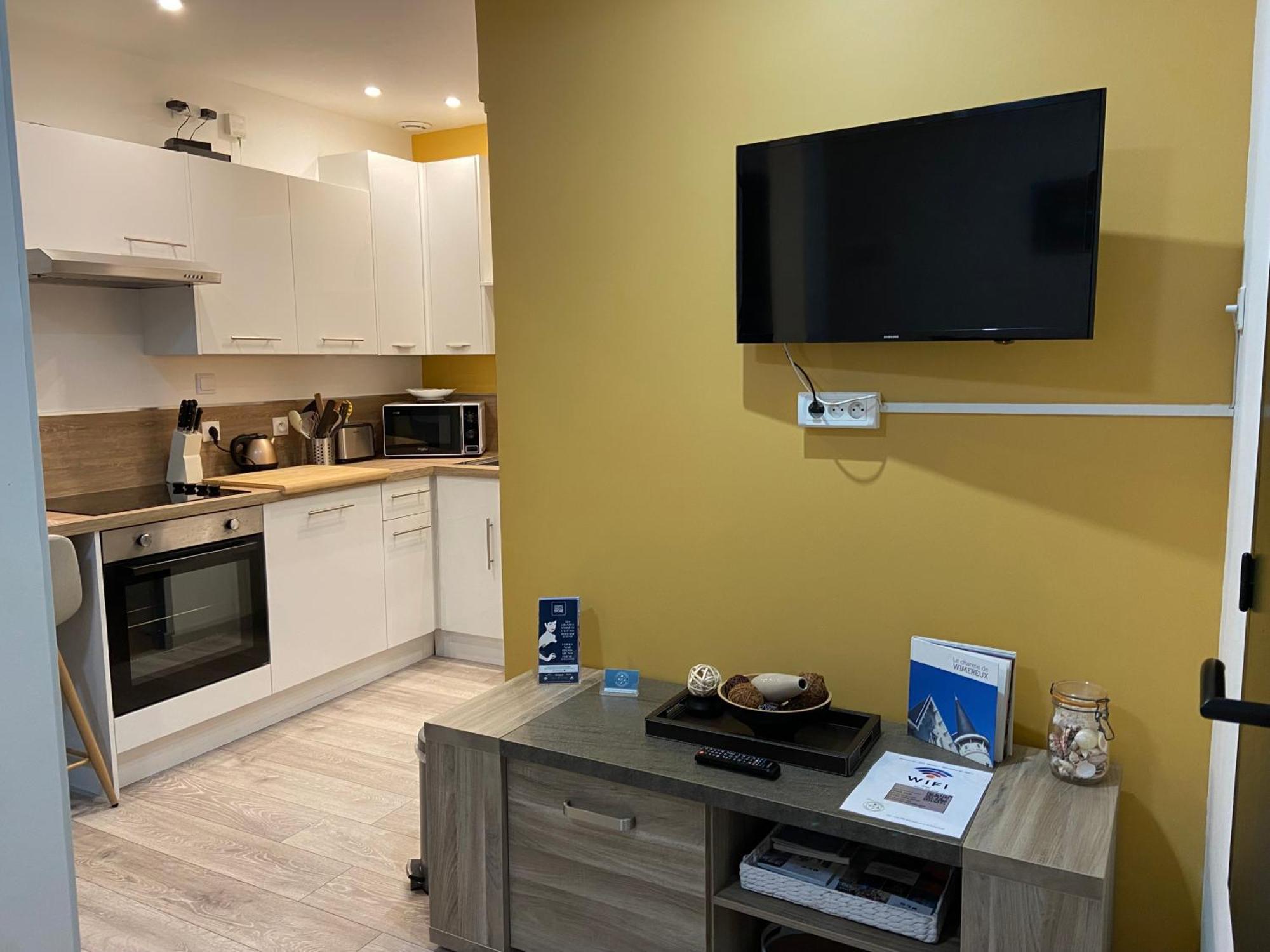 "Appartement Sur Digue" Proche De La Plage Avec Wifi Wimereux Kültér fotó